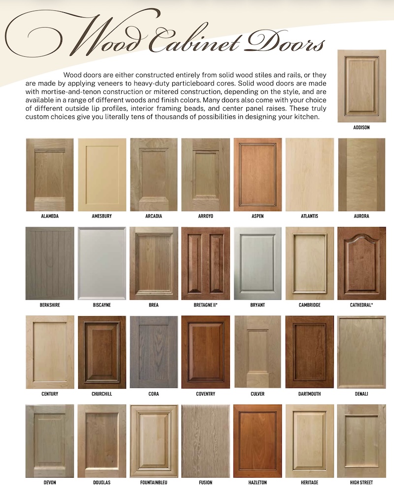 Adelphi door catalog page 1